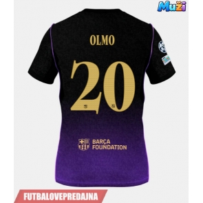 Lacne Muži Futbalové dres Barcelona Dani Olmo #20 2026-27 Krátky Rukáv - Preč